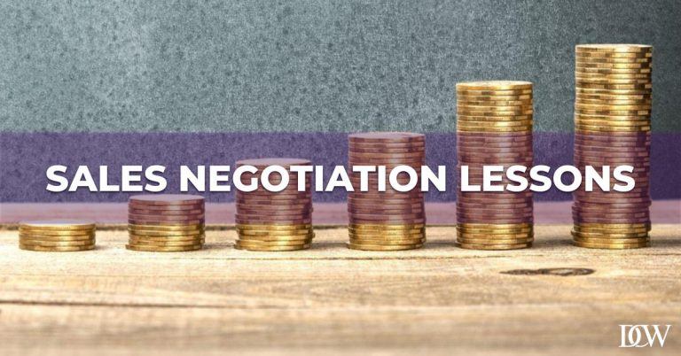 Sales Negotiation Lessons