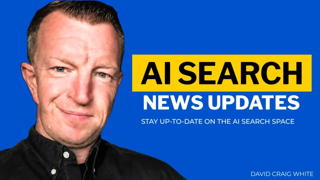 Picture of AI search consultant, David Craig White smiling