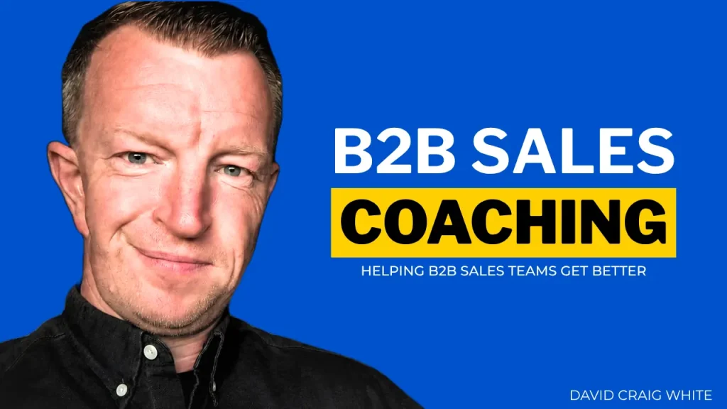 Picture of b2b sales coach, David Craig White, smiling