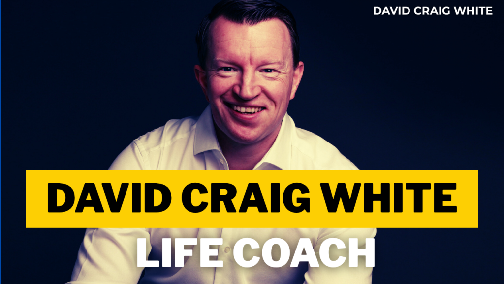 Life coach, David Craig White, smiling